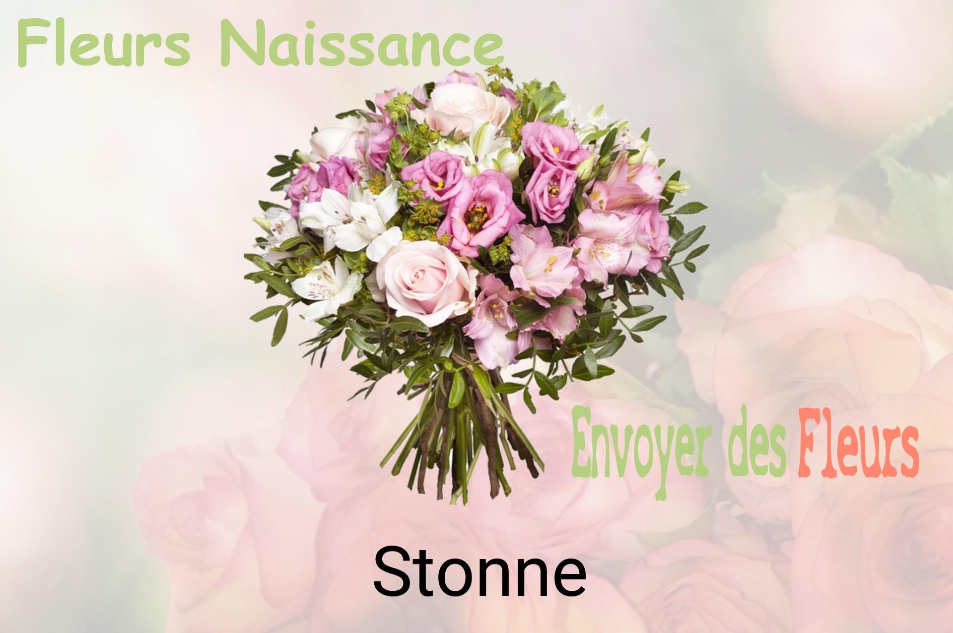Bouquet de fleurs de naissance livré à Stonne